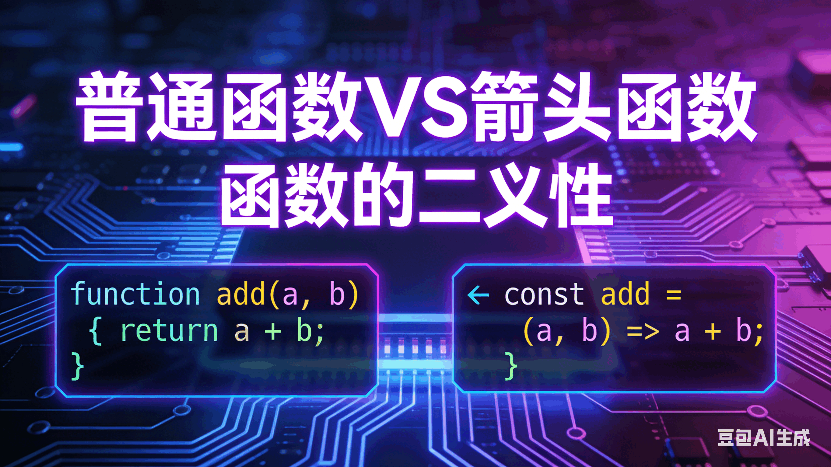 箭头函数和普通函数的区别