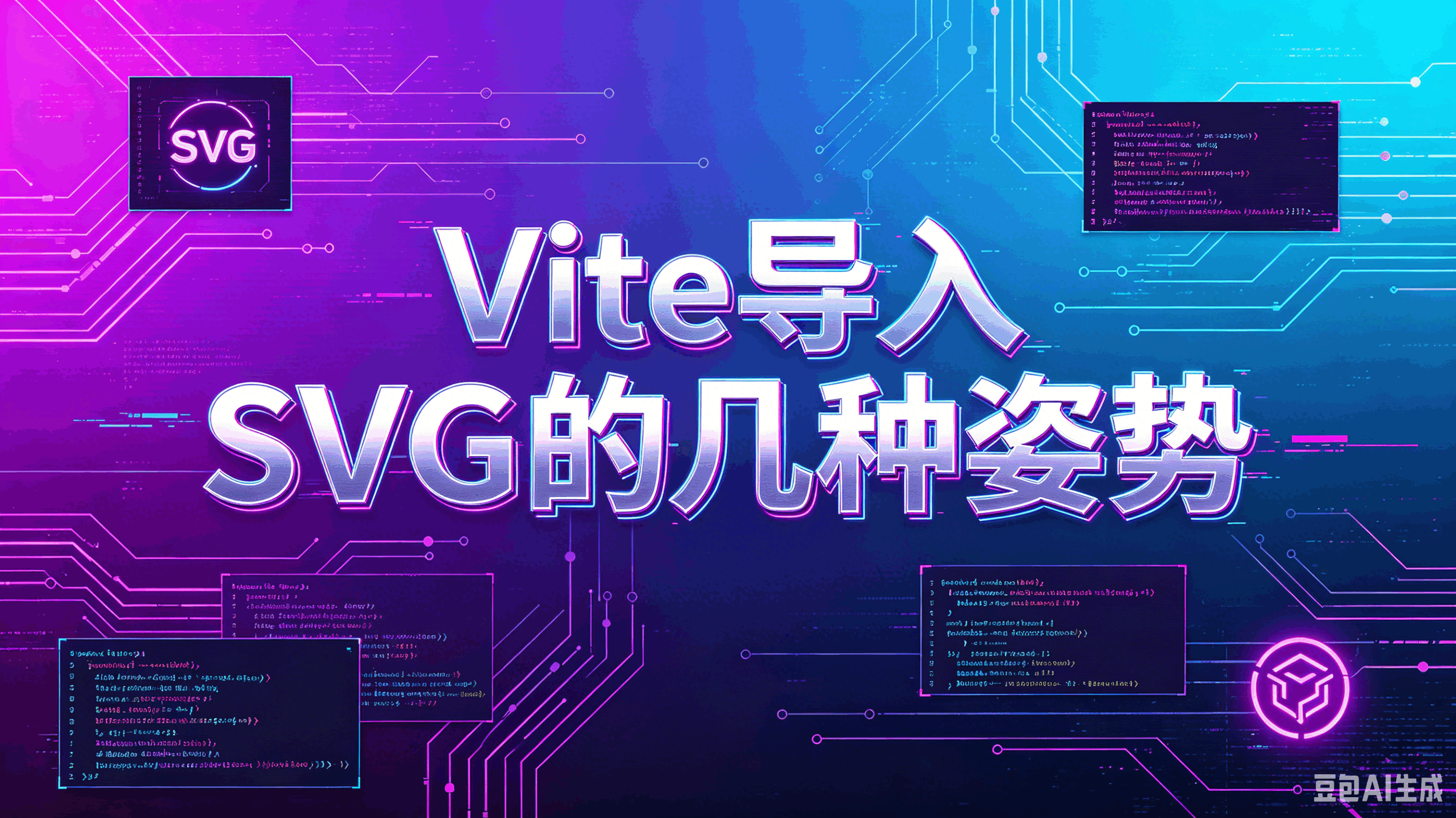 vite 动态导入SVG的几种形式