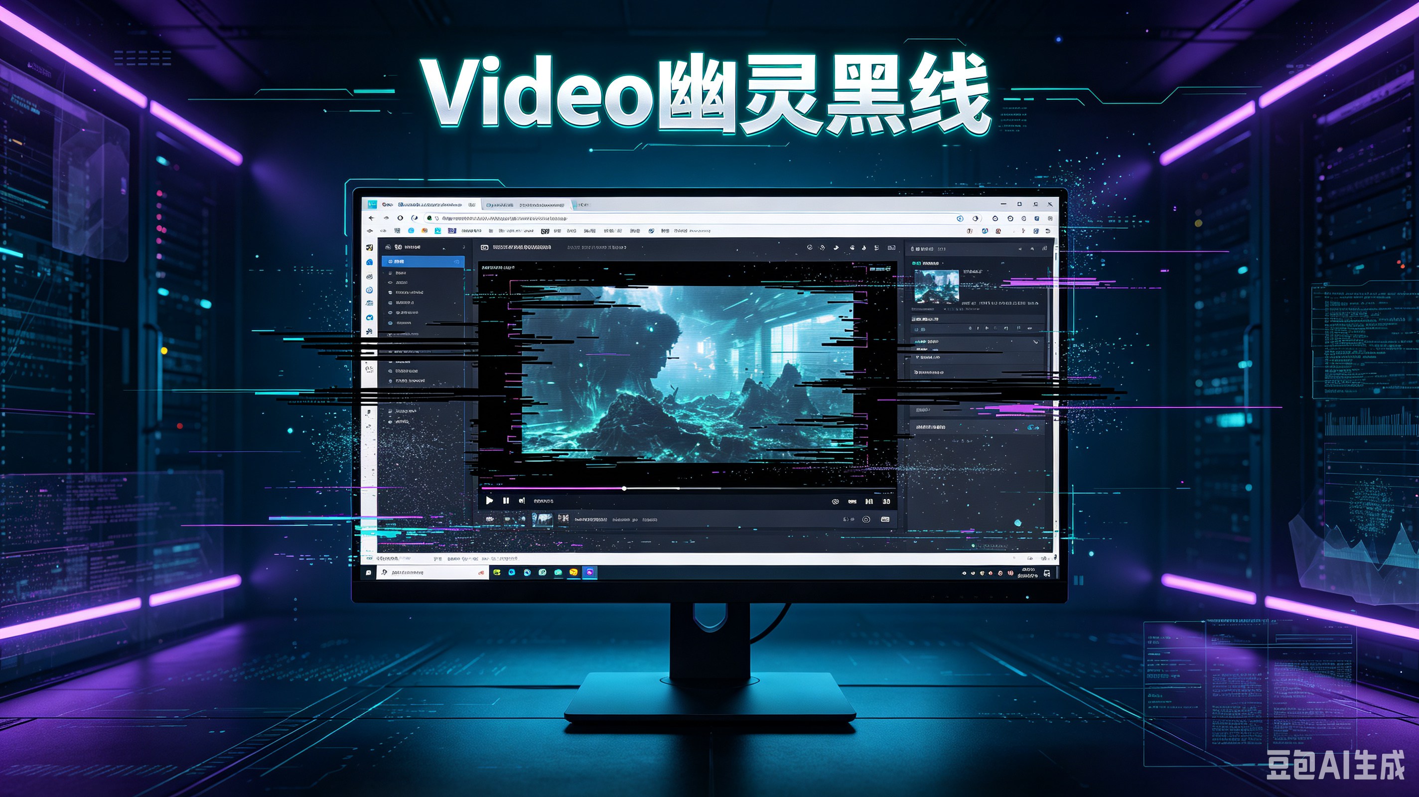 Video标签黑线问题